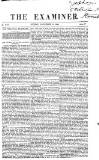The Examiner Sunday 22 November 1840 Page 1