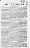 The Examiner Saturday 28 August 1841 Page 1