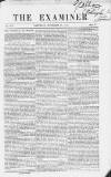 The Examiner Saturday 26 November 1842 Page 1