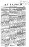 The Examiner Saturday 14 January 1843 Page 1