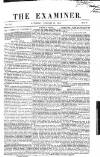The Examiner Saturday 20 January 1844 Page 1