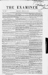 The Examiner Saturday 22 March 1845 Page 1
