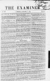 The Examiner Saturday 11 October 1845 Page 1