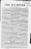 The Examiner Saturday 01 November 1845 Page 1