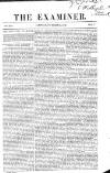 The Examiner Saturday 21 November 1846 Page 1