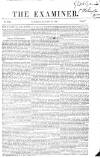 The Examiner Saturday 23 January 1847 Page 1