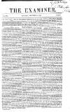 The Examiner Saturday 11 December 1847 Page 1