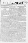 The Examiner Saturday 02 December 1848 Page 1