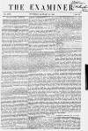 The Examiner Saturday 15 January 1848 Page 1