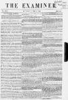 The Examiner Saturday 29 April 1848 Page 1
