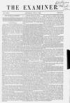 The Examiner Saturday 06 May 1848 Page 1
