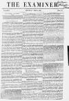 The Examiner Saturday 04 May 1850 Page 1