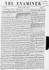 The Examiner Saturday 18 May 1850 Page 1