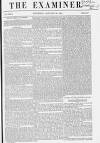 The Examiner Saturday 18 January 1851 Page 1