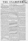 The Examiner Saturday 24 May 1851 Page 1