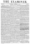 The Examiner Saturday 11 December 1852 Page 1