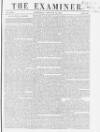 The Examiner Saturday 21 January 1854 Page 1