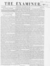 The Examiner Saturday 28 January 1854 Page 1