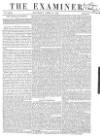 The Examiner Saturday 21 April 1855 Page 1