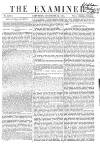 The Examiner Saturday 29 December 1855 Page 1