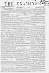The Examiner Saturday 11 October 1856 Page 1