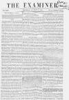 The Examiner Saturday 18 October 1856 Page 1