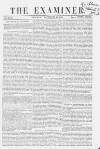 The Examiner Saturday 22 November 1856 Page 1