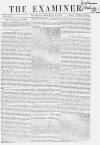 The Examiner Saturday 27 December 1856 Page 1
