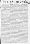 The Examiner Saturday 10 January 1857 Page 1