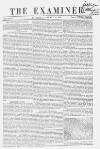 The Examiner Saturday 24 January 1857 Page 1