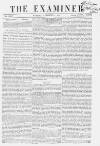 The Examiner Saturday 14 March 1857 Page 1