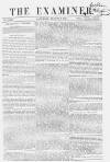 The Examiner Saturday 01 August 1857 Page 1
