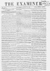 The Examiner Saturday 29 August 1857 Page 1