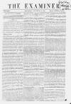 The Examiner Saturday 10 October 1857 Page 1