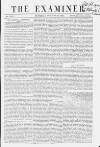 The Examiner Saturday 24 October 1857 Page 1