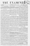 The Examiner Saturday 31 October 1857 Page 1