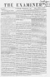 The Examiner Saturday 07 November 1857 Page 1