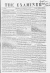 The Examiner Saturday 12 December 1857 Page 1