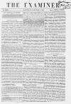The Examiner Saturday 09 January 1858 Page 1