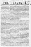 The Examiner Saturday 13 March 1858 Page 1