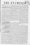 The Examiner Saturday 10 April 1858 Page 1