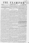 The Examiner Saturday 24 April 1858 Page 1