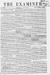The Examiner Saturday 19 June 1858 Page 1