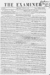 The Examiner Saturday 26 June 1858 Page 1