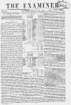 The Examiner Saturday 30 October 1858 Page 1