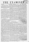 The Examiner Saturday 04 December 1858 Page 1