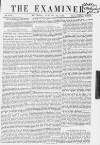 The Examiner Saturday 15 January 1859 Page 1