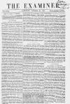 The Examiner Saturday 29 October 1859 Page 1