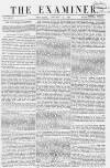 The Examiner Saturday 28 January 1860 Page 1
