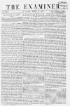 The Examiner Saturday 17 March 1860 Page 1
